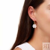 Серьга Mini Superbloom Earring – Pink NOTTE фото 2