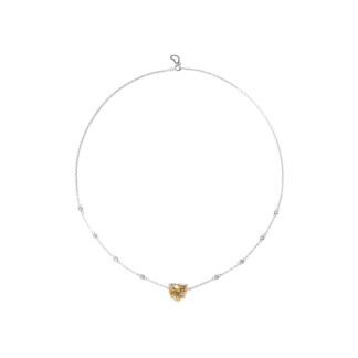 Heart Queen Necklace - Yellow DÉJÀ VU