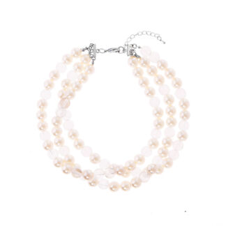 Колье Layered Pearl Necklace HOLLY JUNE