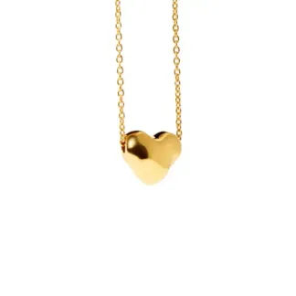 Колье Сreasy Heart Necklace – Gold BY DEBORAH GARDNER