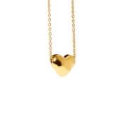 Колье Сreasy Heart Necklace – Gold BY DEBORAH GARDNER фото 1