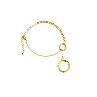 Браслет Gold Bracelet With Rings FREE FORM