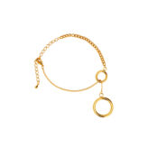 Браслет Gold Bracelet With Rings FREE FORM фото 1