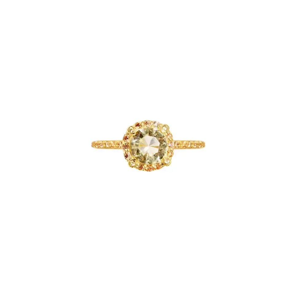 Кольцо Hefty Ring Gold - Citrine BON BON фото 1