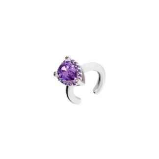 Кафф The Silver Pear Cuff - Violet BON BON