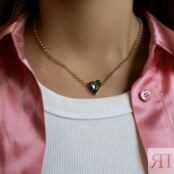 Колье Sweetheart Necklace - Green PHENOMENAL STUDIO фото 2