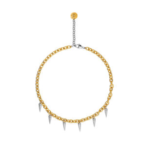 Цепь Chain Spikes Gold Necklace LA CONCEPTION DE SAFINA ANTONINA