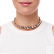 Чокер A Choker Made Of Silver Spheres FREE FORM фото 2