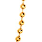 Колье Big Heart Necklace With Beads - Gold FREE FORM фото 3