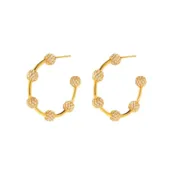 Серьги Big Orbital Ring Earrings - Gold VIVA LA VIKA фото 1