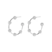 Серьги Big Orbital Ring Earrings - Silver VIVA LA VIKA фото 1