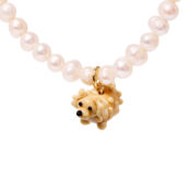 Колье Favorite Fluffy Pearl Necklace - Dog HOLLY JUNE фото 4