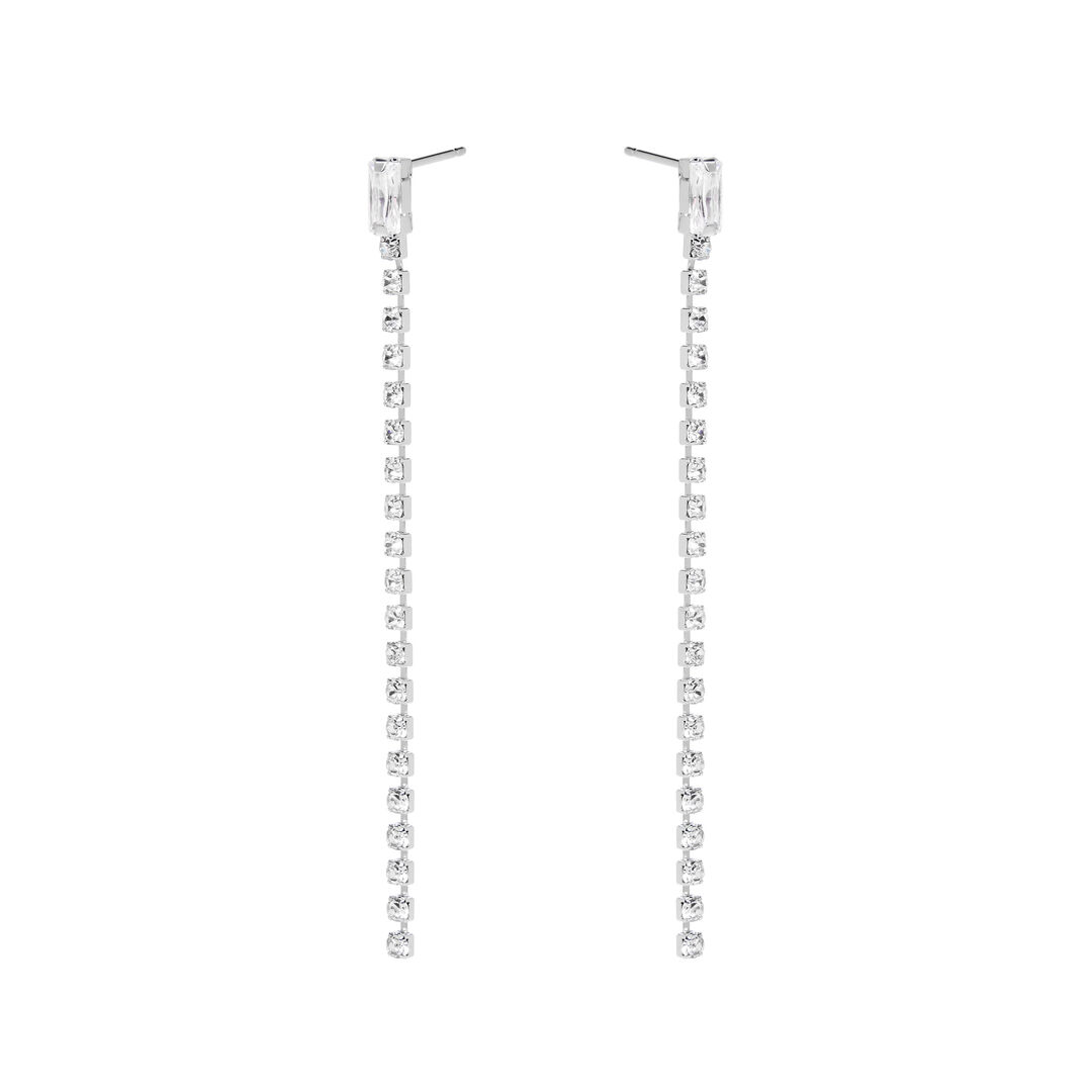 Серьги Crystal Thread Earrings BLING BLING фото 1