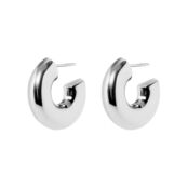 Серьги Silver Donut Earrings PLAIN STUDIO фото 1