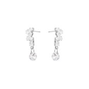 Серьги Crystal & Baguette Earrings BLING BLING фото 1