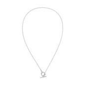 Колье Subtle Line Necklace – Silver PLAIN STUDIO фото 1