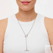 Колье Subtle Line Necklace – Silver PLAIN STUDIO фото 2