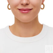 Серьги Simple Wreathy Earrings - Gold PLAIN STUDIO фото 2