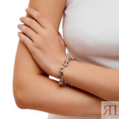 Браслет Linen Line Bracelet - Silver PLAIN STUDIO фото 2