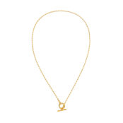 Колье Subtle Line Necklace – Gold PLAIN STUDIO фото 1