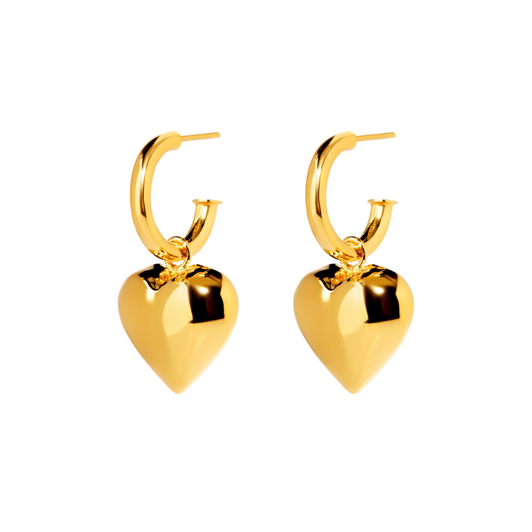 Серьги Heart Pendant Earrings MYSTIQUE MIRAGE фото 1