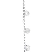 Колье Silver Crystal Baby Necklace BLING BLING фото 3