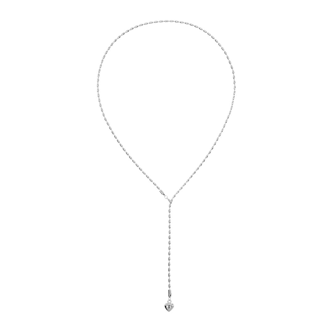 Колье True Line Necklace – Silver PLAIN STUDIO фото 1