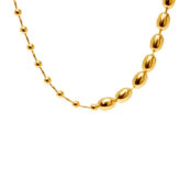 Колье Fine Bond Necklace - Gold PLAIN STUDIO фото 3