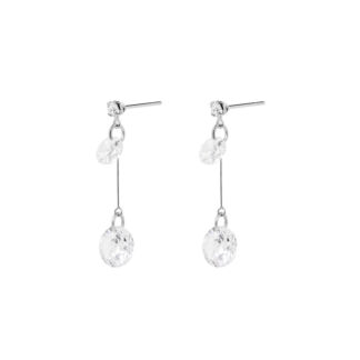 Серьги Double Crystal Earrings BLING BLING