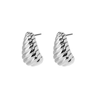 Серьги Sea Shell Earrings – Silver PLAIN STUDIO