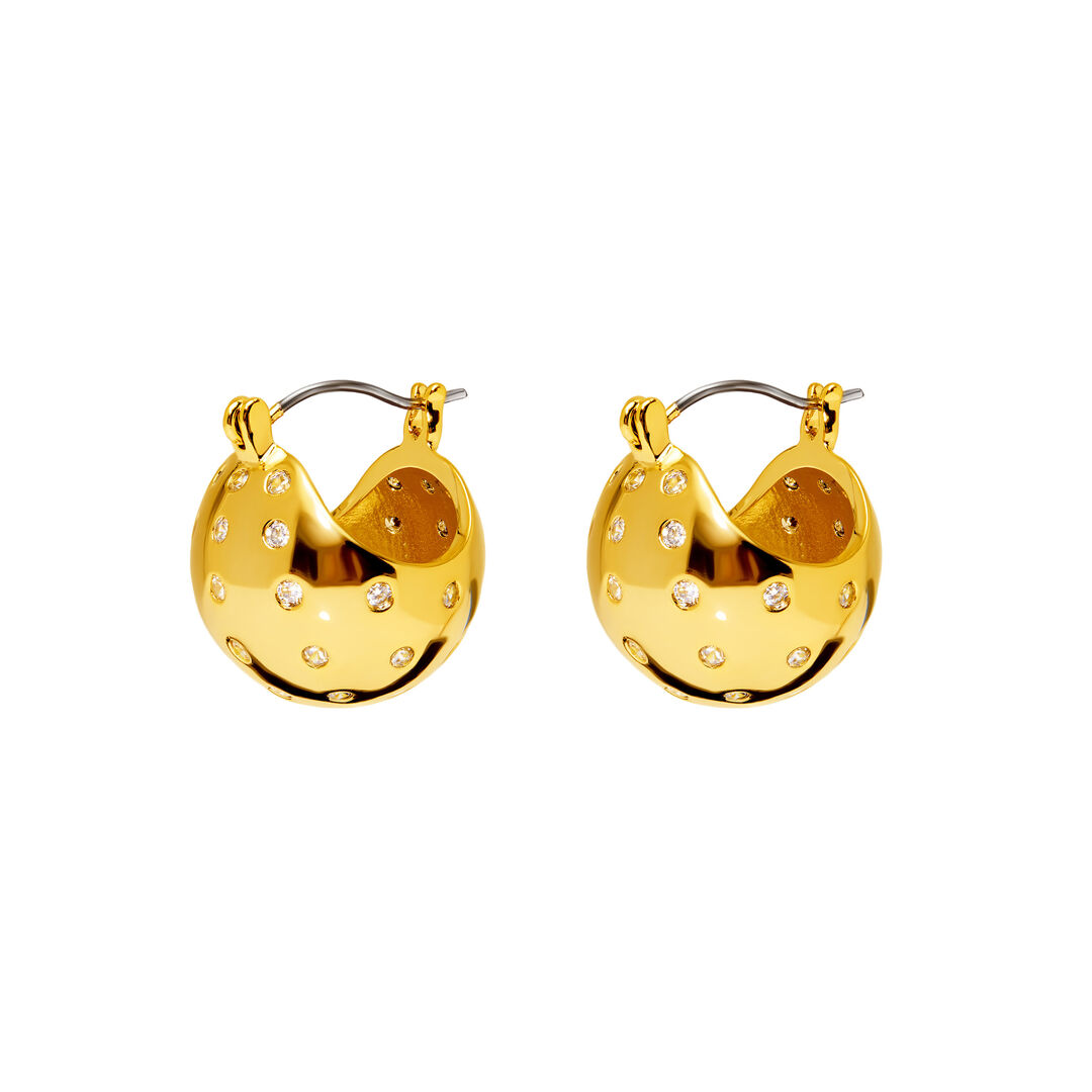 Серьги Crystal Classy Beauty Earrings – Gold MYSTIQUE MIRAGE фото 1