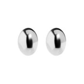 Серьги Silver Voluminous Round Earrings FREE FORM фото 1