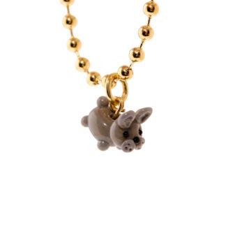 Колье Favorite Fluffy Necklace - French Bulldog HOLLY JUNE