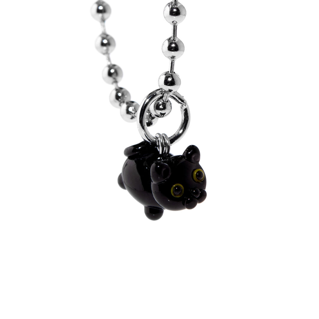 Колье Favorite Fluffy Necklace - Black Cat HOLLY JUNE фото 1