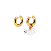 Серьги Favorite Fluffy Gold Earrings - Cat HOLLY JUNE фото 4