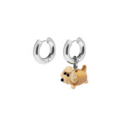 Серьги Favorite Fluffy Silver Earrings - Dog HOLLY JUNE фото 5