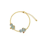 Браслет Gold Precious Bracelet Two Boys - Blue VIVA LA VIKA фото 1