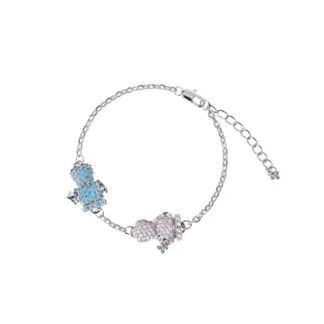 Браслет Silver Precious Bracelet Boy & Girl - Blue + Pink VIVA LA VIKA