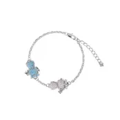 Браслет Silver Precious Bracelet Boy & Girl - Blue + Pink VIVA LA VIKA фото 1