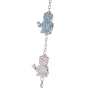 Браслет Silver Precious Bracelet Boy & Girl - Blue + Pink VIVA LA VIKA фото 3