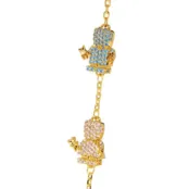 Браслет Gold Precious Bracelet Boy & Girl - Blue + Pink VIVA LA VIKA фото 3