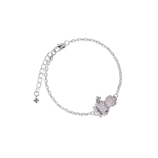 Браслет Silver Precious Bracelet Girl - Pink VIVA LA VIKA