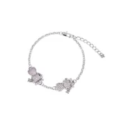 Браслет Silver Precious Bracelet Two Girls - Pink VIVA LA VIKA фото 1