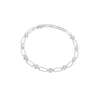 Браслет Amazing Silver Circle Bracelet - Crystal VIVA LA VIKA