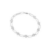 Браслет Amazing Silver Heart Bracelet - Crystal VIVA LA VIKA фото 1