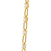 Браслет Amazing Gold Square Bracelet - Crystal VIVA LA VIKA фото 3