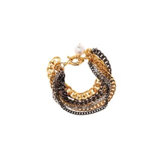 Браслет The Layered Bracelet With A Gold Accent FREE FORM