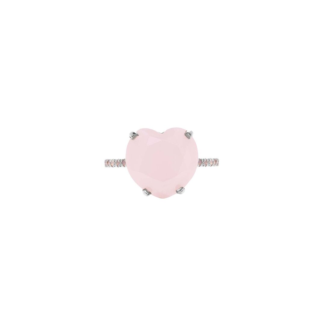 Кольцо Sex in the City Ring – Silver Matt Pink VIVA LA VIKA фото 1