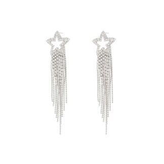 Серьги Falling Star Earrings - Silver DÉJÀ VU