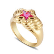 Кольцо Starstruck Ring – Pink JULY CHILD фото 1